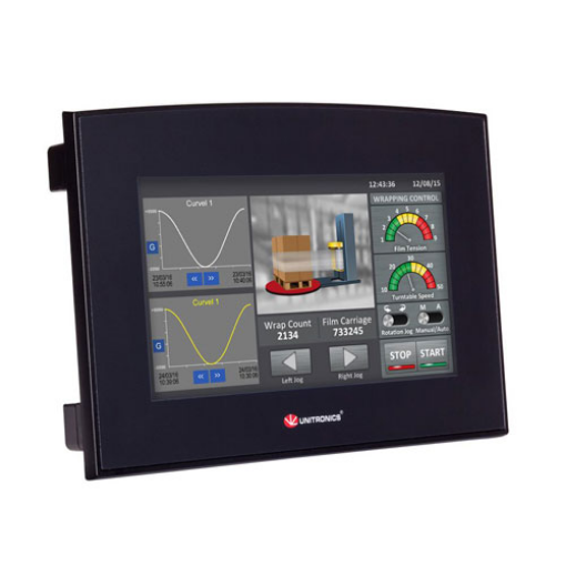 Picture of Unitronics SAMBA 7™ PLC with HMI Touchscreen