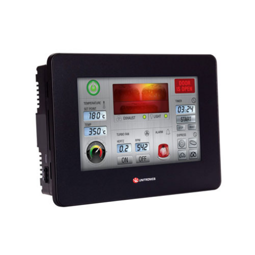 Picture of Unitronics UNISTREAM® 7″ PLC with High Resolution HMI Touchscreen
