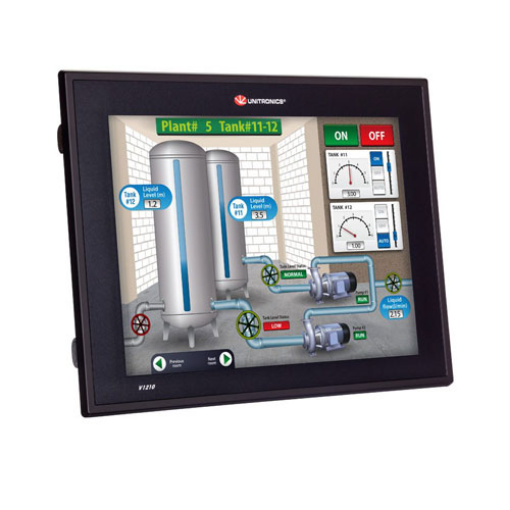 Picture of Unitronics VISION1210™ PLC with High Resolution HMI Touchscreen