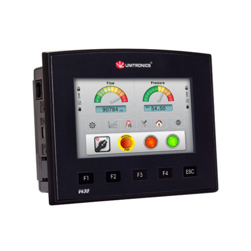 Picture of Unitronics VISION430™ PLC with Integrated HMI Touchscreen