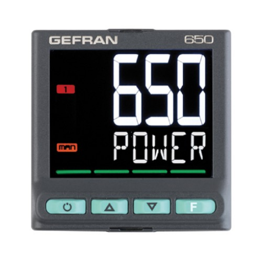Picture of Gefran Series 650 PID Controller, 1/16 DIN
