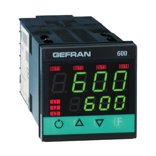 Picture of Gefran Series 600 Standard PID Controller, 1/16 DIN