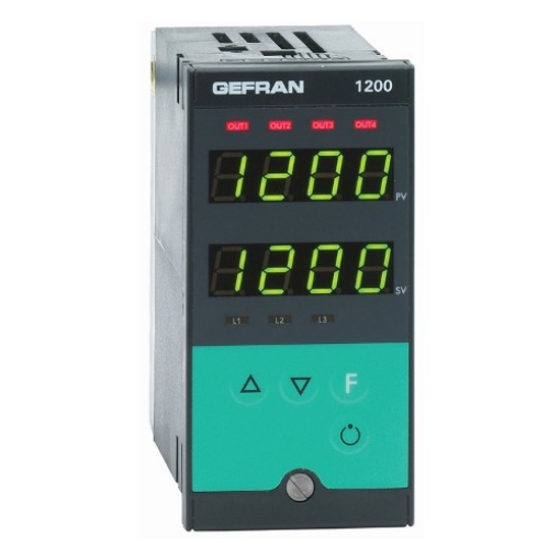 Picture of Gefran Series 1200 PID Controller, 1/8 DIN
