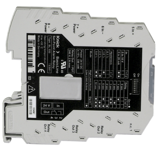 Picture of Knick Interface BasicLine BL550 Set-Point Alarm Relay