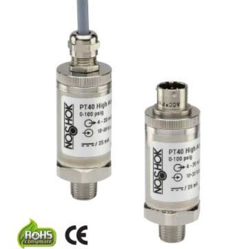 Picture of Noshok PT40 Series High Accuracy Fixed Range Pressure Transmitter