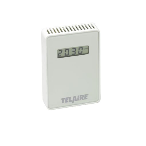 Picture of Amphenol Telaire T8100-HD Series VENTOSTAT, ABC LOGIC CO2/PA TEMP/RH, DISPLAY, UWHT