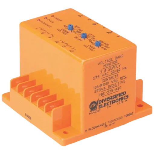 Picture of ATC Diversified Electronics PBE-120/208-ASE PBE Series True RMS 3-Phase Sequence Voltage Band Monitor Relay